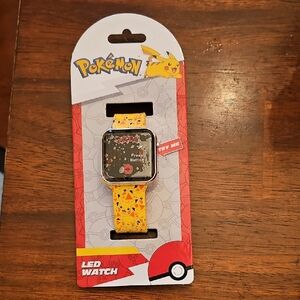 Pokemon LED Watch with Pikachu Design